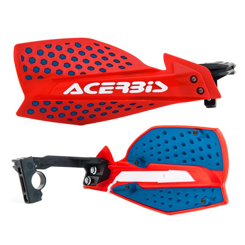 Acerbis X-Ultimate Motocross Handguards Red Blue